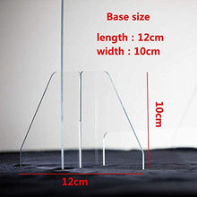 AKEFG Protezione Contro Lo starnuto in plexiglass per banco, Schermo in plexiglass Protettivo in Acrilico Trasparente per controsoffitti,122 * 76cm*5mm