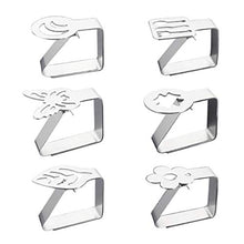 NINGYE - Clip per tovaglia in acciaio inox, supporto per tovaglia e accessori da cucina