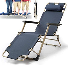N/Z Attrezzatura per la casa Lettino Prendisole Sedia Pieghevole Lettino Portatile Traspirante Schienale Regolabile Spiaggia Giardino Lettini da Esterno Patio Esterno Reclinabile Leggero