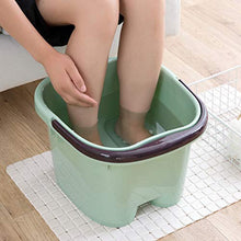Domestico Plastica Pediluvio,giapponese Idromassaggiatore Plantare,grande Rulli Masssaging Extra Profonda Benna Per Lavaggio Piedi Rilassare-rosa 38x32x24cm(15x13x9inch)
