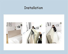 Xufei Cuscino per Schienale Triangolare Cuneo Cuscino Schienale Grande per Letto Comodino Imbottito Cuscino softcase Cuscino Singolo Lombare Imbottito, Beige (Dimensioni : 150×50×5cm)