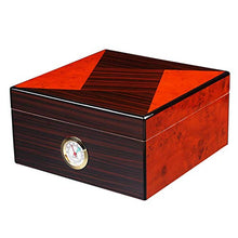 Cigar Box, Cigar Humidor Humidor, Legno di Cedro Cigar Box, Portable Cigar Box può Tenere 30 Alta qualità (Size : 22x22x11.2cm)