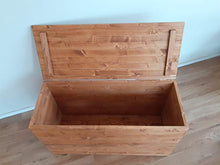 TOTAL WOOD 2012 Cassapanca in Legno 90x35x50 cm Impregnato Larice Anche su Misura