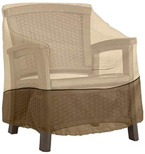 N / A Tessuto di Oxford Copertura Antipolvere per la Poltrona in Rattan cubo Copertura Impermeabile Pioggia Giardino con Patio Esterno, 213x132x74cm