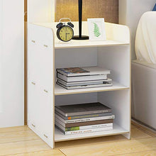Comodini Mobile Contenitore Legno, Bianco