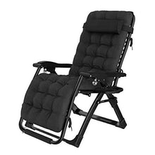 PAKUES-QO Lettini Pieghevoli Lettino Prendisole Sedia reclinabile Relaxer con portabicchieri | Sedie da Giardino per Esterno con Cuscino Imbottito e poggiapiedi |