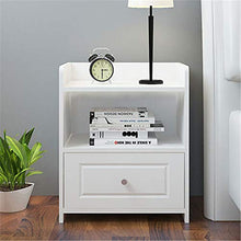 Comodino Comodino Armadio con Cassetto E Ripiano Tavolino Fine Uso Multiuso Mobili for La Casa Bianco Tavolo Multiuso Contenitore tavolini Set Comodino Lato Letto
