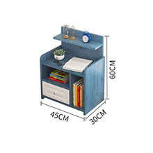 Comodino Moderno in Legno massello Minimalista Scaffale Camera da Letto Piccolo Armadio Semplice Armadio Economico Mini armadietto FANJIANI