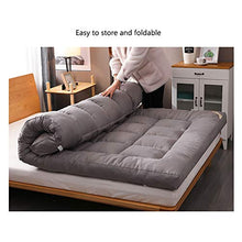 YSPS Futon Giapponese Materasso, Pieghevoli Addensare Tatami futon, Cotone Morbido Comodo Portatile Rotoli in su Materasso futon Bed 1.35m*2.0m