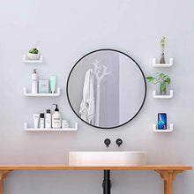 MHTECH cremagliera autoadesiva in plastica per Bagno: mensole per Bagno e Cucina, mensole angolari, mensole Doccia multifunzionali, Nessuna Perforazione Richiesta (3 in 1（S+M+L）)