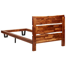 SKM Giroletto con Bordi Vivi in Legno Massello di Acacia 90 cm