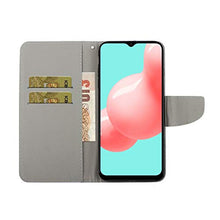 TYWZ Flip Custodia per Xiaomi Poco X3 NFC,PU Pelle Cover con Modello Cavalletto Case Antiurto con Slot Scheda Chiusura Magnetica-Rombo Marmo