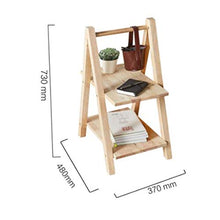 TONG HXF- Piccolo tavolino da Salotto in Legno 37 * 48 * 73cm mobili arredati Soggiorno Balcone casa e Ufficio Tavolo Durevole (Size : 37 * 48 * 73cm)