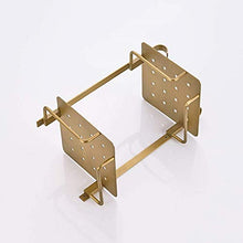 HYYDP Parete Porta Salviette Doccia Caddy Basket Cremagliera per Il Bagno Doppio Stile Europeo Full Triangolo di Rame Cestino in Oro Rosa Doppio Bagno Scaffale Cremagliera Decorazione della casa