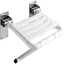 Sgabello da bagno Pieghevole Doccia / bagno Sgabelli 304 in acciaio inox a parete Montaggio su base Disabilità aiuti pieghevole for anziani / disabili / donne incinte Anti-Slip doccia Sedile Sgabello