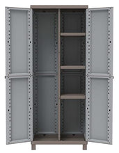 1PZ ARMADIO TERRY CRATTAN 2ANTE 3 RIPIANI 68X39X170H CON VANO PORTA SCOPE 3680