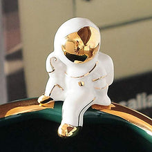ZGPTX Creativo Astronaut Key Storage Ornament Nordic Home Tavolo Decorazione Morbida Armadio per Vino Spaceman Fruit Plate
