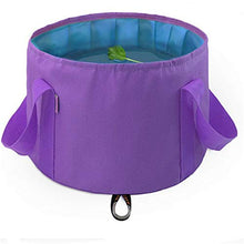 XGTsg Bacino da Foot -Soaking Conca Portable Foot -Soaking Conca Foot -Soaking Secchio Multifunzionale Lavabo Outdoor Camping Hiking Pesca,Violetta.