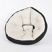 JIE KE Cuscino per Pavimento da Giardino per Sedia da Gioco per Adulti per Bambini all'aperto Comodo Divano (Colore : Black White)