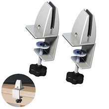 MIAOLEIE Partizione Baffle Morsetto Mobile Clip Mobile Desk Parete Parete Desk Desk Desk Desider Morsetto Acrilico Staffa Schermo Desktop Pannello Privacy Screen Clip 2 PZ/Set