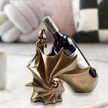 Decorazione Semplice e Creativa Conchiglia in Rame Fuso a Freddo Retrò Portabottiglie Semplice e Creativo Armadio per Vini Di Fascia Alta Decorazione Semplice e Creativa Ornamenti Creativi, PZW