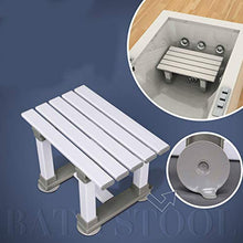Sgabello Da Bagno E DocciaVasca Da Bagno Bagno Antiscivolo Sedia Da Doccia Vasca Da Bagno Sgabello Con Ventosa Sgabello Da Bagno Di SicurezzaSedile Da Bagno Leggero (Size:46x29x30cm; Color:30cm High)