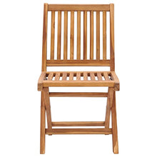 vidaXL Sedie da Giardino 2 pz con Cuscini Blu in Massello di Teak