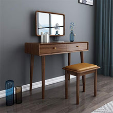 YaGFeng Comò Un Banco di Legno con Cassetto Specchio Comò 2 Suite Cosmetici Comò Gioielli Armadio Tavolo Comò (Color, Size : 95x42x75cm)