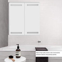Armadietto a Specchio per WC ad Alte Prestazioni Armadietto a Specchio per Bagno a 2 Porte LED per Hotel per Bagno