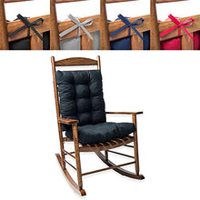 Cuscino Imbottito con Schienale per Sedia con Schienale Spesso Sedia da Giardino Antiscivolo per Sedia a Dondolo Cuscino per Sedile Schienale per Patio Giardino Vacanze in Spiaggia (Grigio)