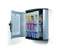 Durable 196623 Key Box Code 36, Cassetta Portachiavi con Combinazione, Capacità 36 Chiavi, 302 x 280 x 118 mm, Argento Metallizzato