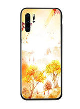 Suhctup Compatibile con Huawei P8 Lite Custodia Protettiva in Vetro Temperato 9H + Cornice Paraurti in TPU Silicone Morbido Assorbimento Degli Urti a 360 Gradi Protezione -Albero 2