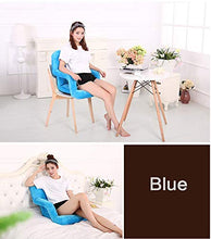 JIE KE Lazy Couch Sofa Folding Chair Sedia da Bambino Portatile Sedia da Bambino Sedia da Bambino Comodo Divano (Colore : Blu)