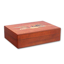Cigar Box, Cigar Box Cigar Humidor Legno di Cedro Cigar Box Portatile Piccolo Humidor può Contenere 20 Alta qualità (Size : 29x21x8.5cm)