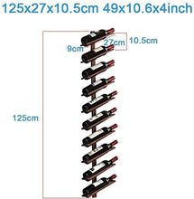 FWZJ Wine Lovers/Wall Mounted Wine Rack, Wall Mount Wine Bottle Storage Rack, Cork Storage Store Red, White, Champagne, Home & Kitchen Décor Storage Rack Display