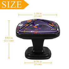 festa di Halloween 4 PCS Pomelli per Porta, Pomolo per Mobile, Pomelli per Mobili con Viti, Maniglia per Armadietto, Pomelli per Porta, Pomelli per Cassetti per Porta, Armadio, Cassetto e Credenza