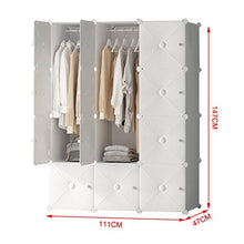 Guardaroba Semplice Semplice Moderna economia Adulti montati in Acciaio Tubo di Legno Solido da Letto Doppio Rinforzo in Tessuto Bold XINYALAMP