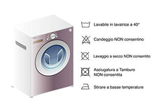 BiancheriaWeb Copridivano Fodera Telo Protezione Divano con Laccetti Fiocco Varie Fantasie 2 Posti RIV Bordeaux