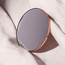 Fancii Lara Specchio Ingranditore Staccabile 10x, Attacco Magnetico, Compatibile con Specchio per Trucco Vera (non inclusi) (Oro Rosa)