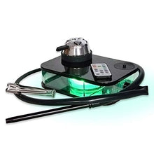 UTDKLPBXAQ Set di Narghilè Shisha Portatile con Narghilè a Libro in Acrilico con Luce a LED Include Accessori per Narghilè per Fumatori