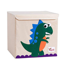 KAIKUN Scatola Porta Giochi Bambini scatole scatole per Bambini scatole di immagazzinaggio cubo scatole per cubetti di stoccaggio Custodia per Giocattoli Dinosaur