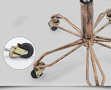 XZGang Sgabello for Il Trucco di Sollevamento, Panca da Lavoro di Bellezza Sedia da Barbiere Ruota Pulley Bar Sgabello Sedia for caffè 36 * 36 * 110CM Crea Vita Semplice (Color : Blue)