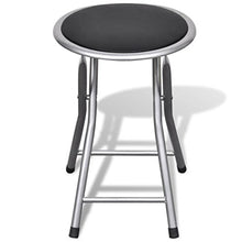 vidaXL Set 4 pz Pieghevole Sgabelli Sedie Cucina Soggiorno Sala Eleganti