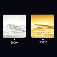 Specchio Tondo A Retroilluminazione LED, Specchio Antinebbia Intelligente Specchio da Bagno, Interruttore Doppio Tocco + Temperatura Temporale + Antiappannamento + Luce A Due Colori