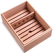 SCDZS Cigar Table Top Box - Ideale for i Viaggi versatilità, buona Tenuta, Portable Legno di Cedro
