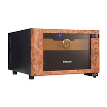 Ljf Sigaro Humidors Cigar Cabinet Termostatico Cigar Machine House Cigar Box Risparmio energetico Mute con igrometro Regalo (Color : Black, Size : 27.5 * 41 * 51.5CM)