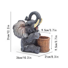 XLBAXLJ Simulazione Elephant Wine Rack, Fumetto Creativo Sveglio del Vino della casa cremagliera Champagne Decorazioni per la Veranda Ufficio Soggiorno Camera da Letto