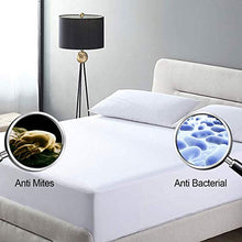 RongXi Coprimaterasso Impermeabile Matrimoniale Tranquillo Proteggi Traspirante Sottile Tessuto Pongee Anallergico Antiacaro Fodera per Letto Materassi 160 x 200/190 cm
