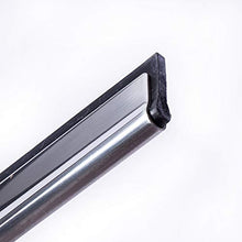 ShinyAmber Glass Wiper Detergente per vetri per vetri in Acciaio Inossidabile Maniglia per Raschietto Pulizia tergicristallo Lavavetri Doccia Specchio per Bagno (Silver, 25 * 17 * 4cm)
