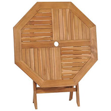 FAMIROSA Tavolo da Giardino Pieghevole 85x85x76cm Legno Massello di Teak-7418